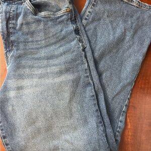 Kendall and Kylie high rise skater jeans